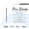 Creative Mark Pro Stroke Premium White Chungking Hog Bristle Artist Paint Brush - Round # 3-2 Pack - Natural Bristle Brush w/Great Control Suitable for Oils, Watercolors, Acrylics, Alkyds, Caseins view 2