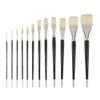 Creative Mark Pro Stroke Premium White Chungking Hog Bristle Artist Paint Brush - Flat # 14-2 Pack - Natural Bristle Brush w/Great Control Suitable for Oils, Watercolors, Acrylics, Alkyds, Caseins view 4