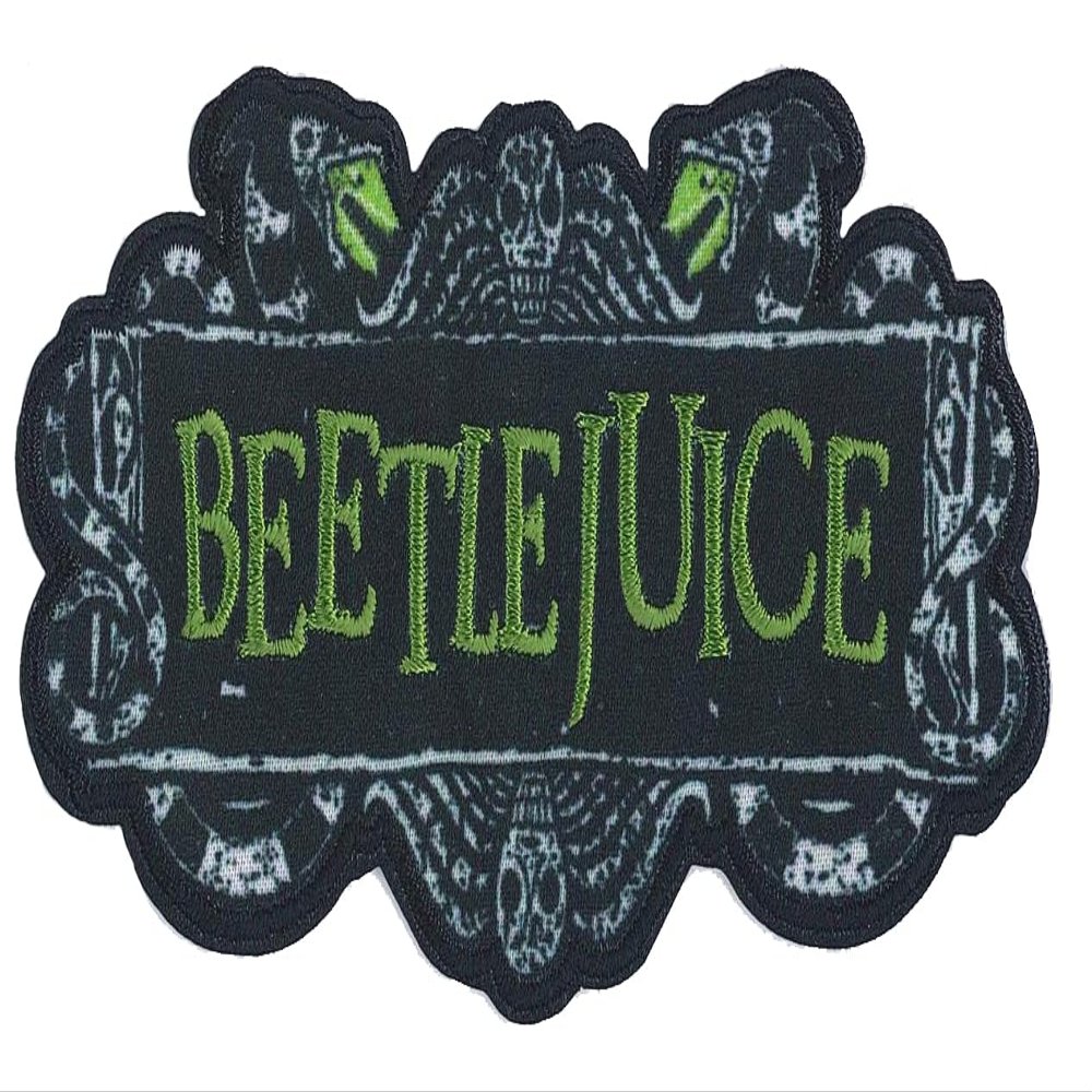 Beetlejuice Logo Patch
