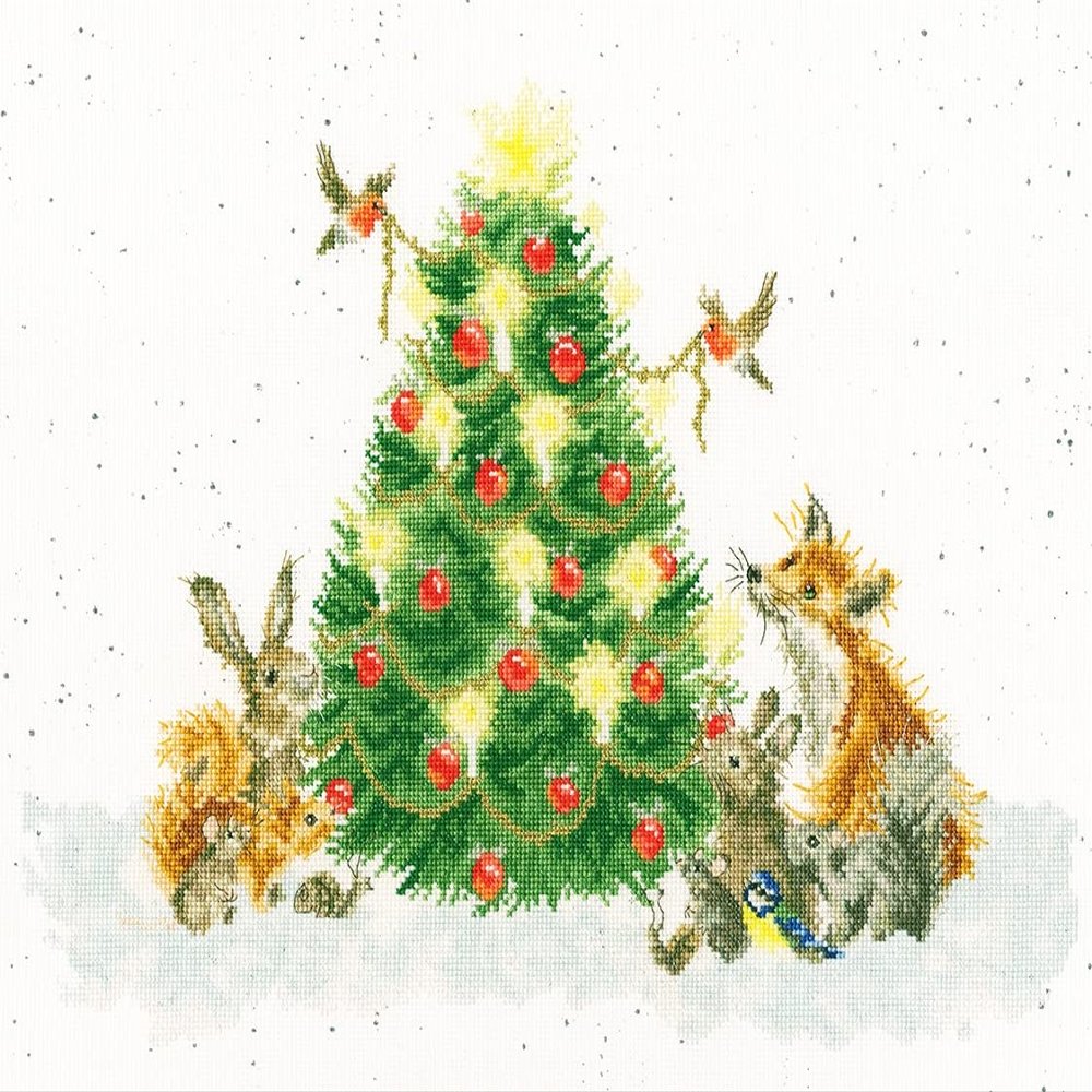 Bothy Threads Counted Cross Stitch Kit - Oh Christmas Tree