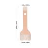 Wooden Weaving Comb, Weaving Loom Tool Wooden Weaving Loom Comb Double Ended Handcraft Tapestry Rug for Woven Making Crafts Weaving Tools for Knitting view 2