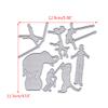 Acrobatic Troupe Metal Die Cuts, Cutting Dies for Card Making Clearance, Embossing Dies for Scrapbooking, DIY Album Paper Cards Decoration view 2