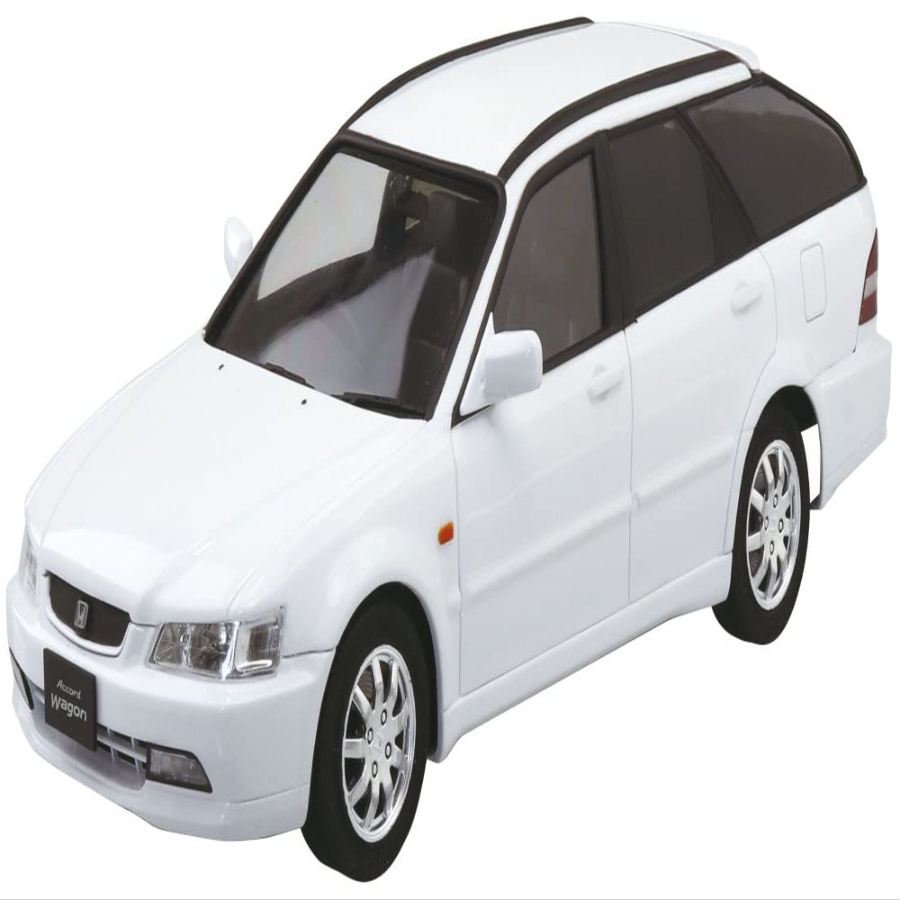 Aoshima Bunka Kyozai 1/24 The Model Car Series No.140 Honda CF6 Accord Wagon VTL 2000 Plastic Model Molded Color