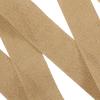 Canlierr 50 Yards Burlap Ribbon 2.5 Inch Wide Tree Fabric Ribbon Craft for Gift Wrapping Christmas Wedding Party DIY Wreath Home Decorations view 4