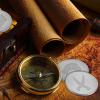 20 Pieces Blank Challenge Coin Threaded Edged 40 mm with Acrylic Protection Box Laser Engravable Pattern for DIY Crafts Engraving Travel Birthday Commemorative Collection Supplies (Silver) view 4