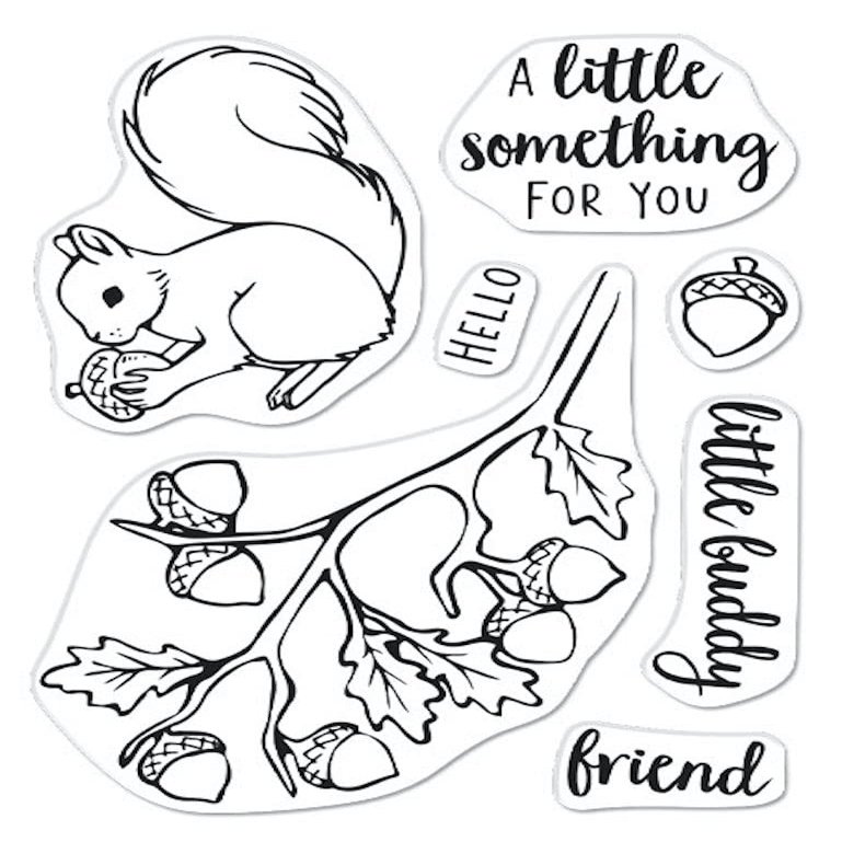 Hero Arts CM653 Little Buddy Clear Stamp Set