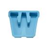 MECCANIXITY 4 Inch Large 3D Alphabet Letter Mold, Silicone Resin Letter Mold for Epoxy Resin Art DIY Crafts Decoration W Blue view 1
