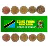 Tanzania 5 Mixed Coins | 50 Senti to 100 Shillings | Tanzanian Currency Since 1966 view 1