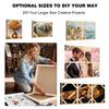DIY Wood Canvas Stretcher Bars Kit 28" x 48", 1.25 Depth Gallery Wrapped Canvas Frame Kit for Oil Painting, Prints, Sturdy Wooden Frame for Wall Art, Easy Assembly, Made in USA view 3