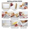 DIY Wood Canvas Stretcher Bars Kit 28" x 48", 1.25 Depth Gallery Wrapped Canvas Frame Kit for Oil Painting, Prints, Sturdy Wooden Frame for Wall Art, Easy Assembly, Made in USA view 4