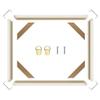 DIY Wood Canvas Stretcher Bars Kit 24" x 30", 1.25 Depth Gallery Wrapped Canvas Frame Kit for Oil Painting, Prints, Sturdy Wooden Frame for Wall Art, Easy Assembly, Made in USA view 1
