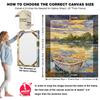 DIY Wood Canvas Stretcher Bars Kit 24" x 30", 1.25 Depth Gallery Wrapped Canvas Frame Kit for Oil Painting, Prints, Sturdy Wooden Frame for Wall Art, Easy Assembly, Made in USA view 2