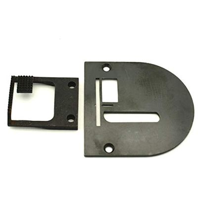 BAIJAC Replacemelt for Binder Throat Plate & Feed Dog Set for Singer 107G 107W 143W Zig-Zag Machine