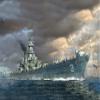 Trumpeter 1/700 US Navy Large Cruiser CB-3 Hawaii Plastic Model 06740 Molded Color view 1