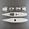 Trumpeter 1/700 US Navy Large Cruiser CB-3 Hawaii Plastic Model 06740 Molded Color view 4