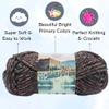 Lion Brand Hometown Salem Creek 135-222 (6-Skeins - Same Dye Lot) #6 S Bulky Acrylic Yarn for Crocheting and Knitting with Project Bag view 2