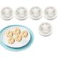 5pcs Cake Fondant Mold- Donut Mold Silicone For Chocolate, Candy, Cake Decoration, Polymer Clay, Sugar Craft, Soap and More view 1