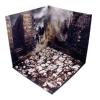 Almencla 1/12 Backdrop Scene Model Diorama Simulation Layout Scene Background Collection Photo Board, Debris view 1