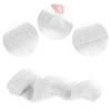 Lusofie Shaggy Plush Faux Fur Fabric Precut Strips 2x60inch White Fur Fluffy Fuzzy Craft Fur for Gnomes Beard Santa Claus Hair Dwarf Cosplay Costume DIY Craft Christmas Decoration view 4