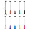 BENECREAT 80PCS 10 Different Gauge Blunt Tip Needles Dispensing Needles 55.5x7.5mm with Plastic Cotainer for Refilling E-Liquid Ink, and Rhinestones Crafts view 3