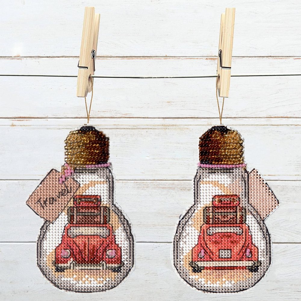 Crystal Art Counted Cross Stitch kit T-84C Travel