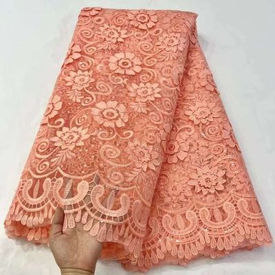 MSBRIC African Lace Fabric The Latest Green Indian Saree Fabric Quality Tulle 3D Sequins lace Fabric Wedding Material - 5 Yards Lace Fabrics for Bridal Sewing Materials Color 1085