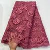 MSBRIC African Lace Fabric The Latest Green Indian Saree Fabric Quality Tulle 3D Sequins lace Fabric Wedding Material - 5 Yards Lace Fabrics for Bridal Sewing Materials Color 1085 view 3