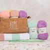 2 Skein La Mia Mellow Velvet Chenille Yarn for Knitting and Crocheting Baby Clothes, Blankets and Accessories, 100% Polyester, 100 gr (3.5 oz) / 115 m (125 Yards), Super Bulky, Dark Green - 946 view 4