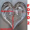 SvitMolds Mold DIY Panno Panel Bas-Relief Nice Horse's Heart Head Concrete Plaque Moulds Decor Wall D76 view 2