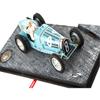 Bugatti T59 #8 Dreyfus 3rd Place Monaco GP (1934) with Driver Mounted & Etorre & Jean Bugatti Figures 1/18 Models by Le Mans Miniatures FLM 1800028 M view 2