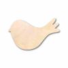 Unfinished Wood Bird Cute Craft Silhouette Craft up to 46" DIY 14" / 1/2" view 1