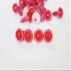 40pcs/lot---10mm 12mm 14mm 16mm 18mm 20mm 24mm Round red Pink Safety Eyes with Washer for DIY Puppet Plush Doll (Color: with Soft Washer, Size: 20mm) view 2