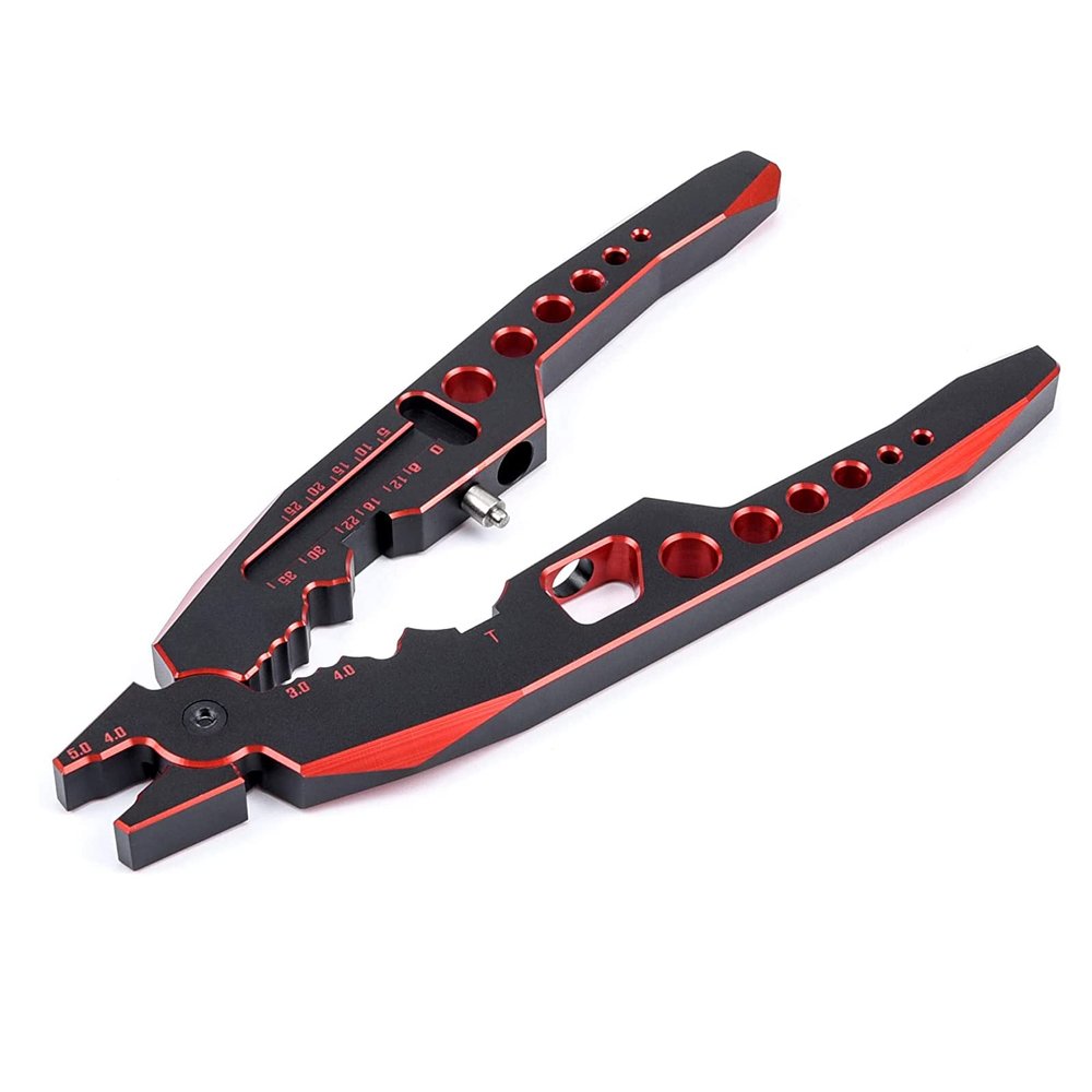 GORHLady Aluminum Alloy RC Shock Absorber Pliers RC Crawler Shocks Multifunction Pliers RC Rod Ends Disassemble Tools for Cars Trucks