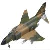 Fine Mold 1/72 Aircraft Series US Air Force F-4C Fighter Airplane Wolf Pack 1967 Limited Edition Plastic Model 72846 Color Molded view 1