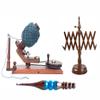 Wooden Yarn Ball Winder for Heavy Duty Large Knitting Wood Winder and Swift | Hand Operated Premium Crafted Knitting & Crochet Ball Winder - Knitter's Gifts Center Pull Ball Winder view 2