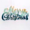 Xnchhou Creative Merry Christmas Letters Ornaments Epoxy Resin Mold DIY Crafts Casting Tools Home Holiday New Year Decorations Pendant Silicone Art Mould 2022 view 4