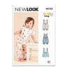 New Look Sewing Pattern 6738 Baby NB-S-M-L view 1