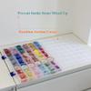 BangQiao 2 Pack Fixed 48 Grids Clear Plastic Divider Storage Box, Transparent Organizer Container Case for Bead, Button, Jewelry, Diamond, Craft, Small Parts, Sewing KitDIY Accessories view 4
