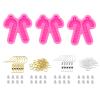 103Pcs Earring Resin Molds Kit, 3Pcs Christmas Cane Shape Silicone Molds for Epoxy Resin Earring Making with Earring Hooks for DIY Earrings, Keychains, Jewellery Making Pendant Craft Gift view 1