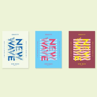 DREAMUS CRAVITY NEW WAVE 4th Mini Album Dust jacket+Folding poster on pack+Photobook+Photocard+Unit Photocard+Wave card+Sticker+Tracking (COME Version)