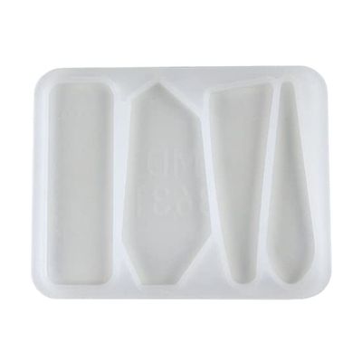 Cool Tools - Silicone Jewelry Mold for Resin (RES-323-Chunky Barrettes)
