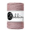 Bobbiny Baby 1.5mm 3 Ply Macrame Cord (Mauve) 108yds/330ft (100% Recycled Cotton) view 1