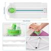 3Pcs/Set Craft Paper Trimmer 12 Shapes in 1 with Mini Scoring Board and 3 in 1 Corner Rounder Paper Punch 12 inch Paper Trim Cutter Tool for Making Scrapbooking, Envelope Maker, Coupons and Photo view 2
