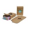 Star Window Soap Boxes Kraft Recyclable Packaging for Handmade Soap, Wholesale Holiday Artisan Packaging, Parties, Celebrations Made in USA 2 3/4" x 3 13/16" x 1 4/16" - Case of 1,000 view 1