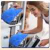 Sanwuta 8 Pcs Zippered Silver Storage Bags Anti Tarnish Silver Pouches Keeper Jewelry Storage Protector Bags(9 x 12 Inch,Navy Blue) view 3