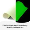 Cricut Glow-in-The-Dark Vinyl - Removable, Assorted view 4