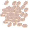 100Pcs Unfinished Round Discs, Wood Coins Blank Wood Discs Natural Wood Slices Wooden Crafts DIY Decoration Maker for Crafts Birthday(4CM) view 1