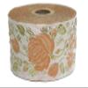 11 Yard Spool 1.96" Orange White Rose Flowers Jacquard Ribbon Trim Woven Border Floral Embroidery Lace Tape DIY Craft Accessories Embellishment 50089 view 1