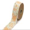 11 Yard Spool 1.96" Orange White Rose Flowers Jacquard Ribbon Trim Woven Border Floral Embroidery Lace Tape DIY Craft Accessories Embellishment 50089 view 3