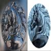 SvitMolds DIY Mould Panno Panel Bas-Relief Nice Horse's Head Concrete Plaster Plaque Molds Decor Wall D77 view 1